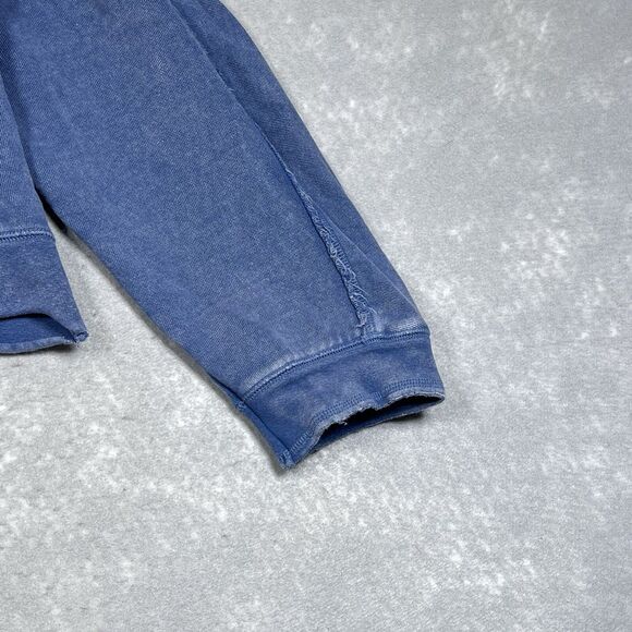 FP Movement Sweatshirt Womens Size Small Blue Hoodie Pockets Work it Out - Picture 7 of 14